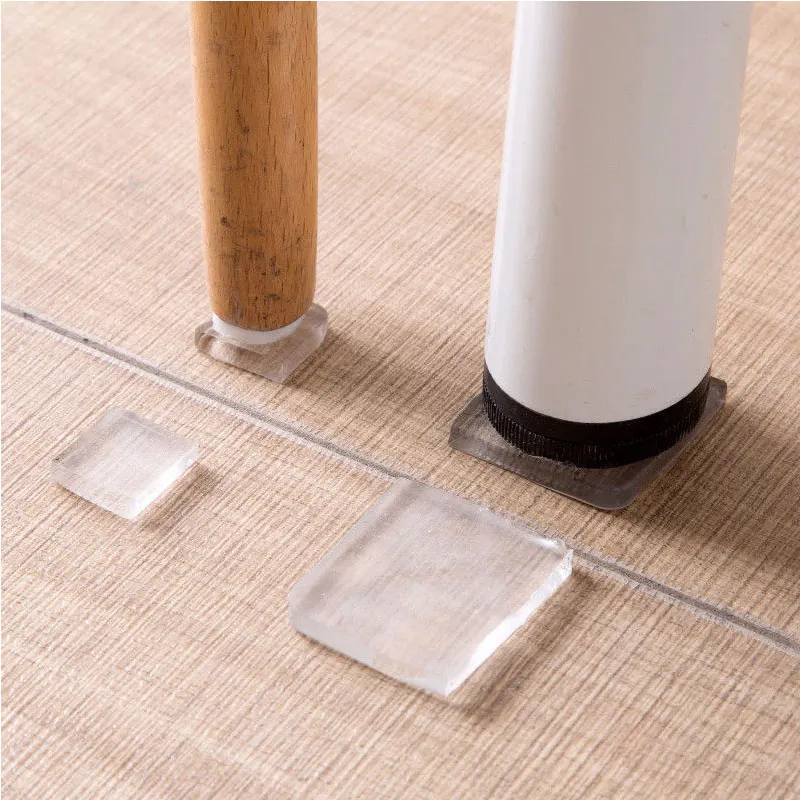 

4 Pcs Anti Slip Pad Washing Machine Refrigerator Chair Cushion Shock Proof Pad Furnitures Anti Slip Pad