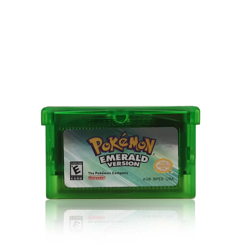 Видеокарта Pokemon Serie Sapphire Ruby Emerald Firered Leafgreen версии Ndsl Gb Gbc Gbm Gba Sp |