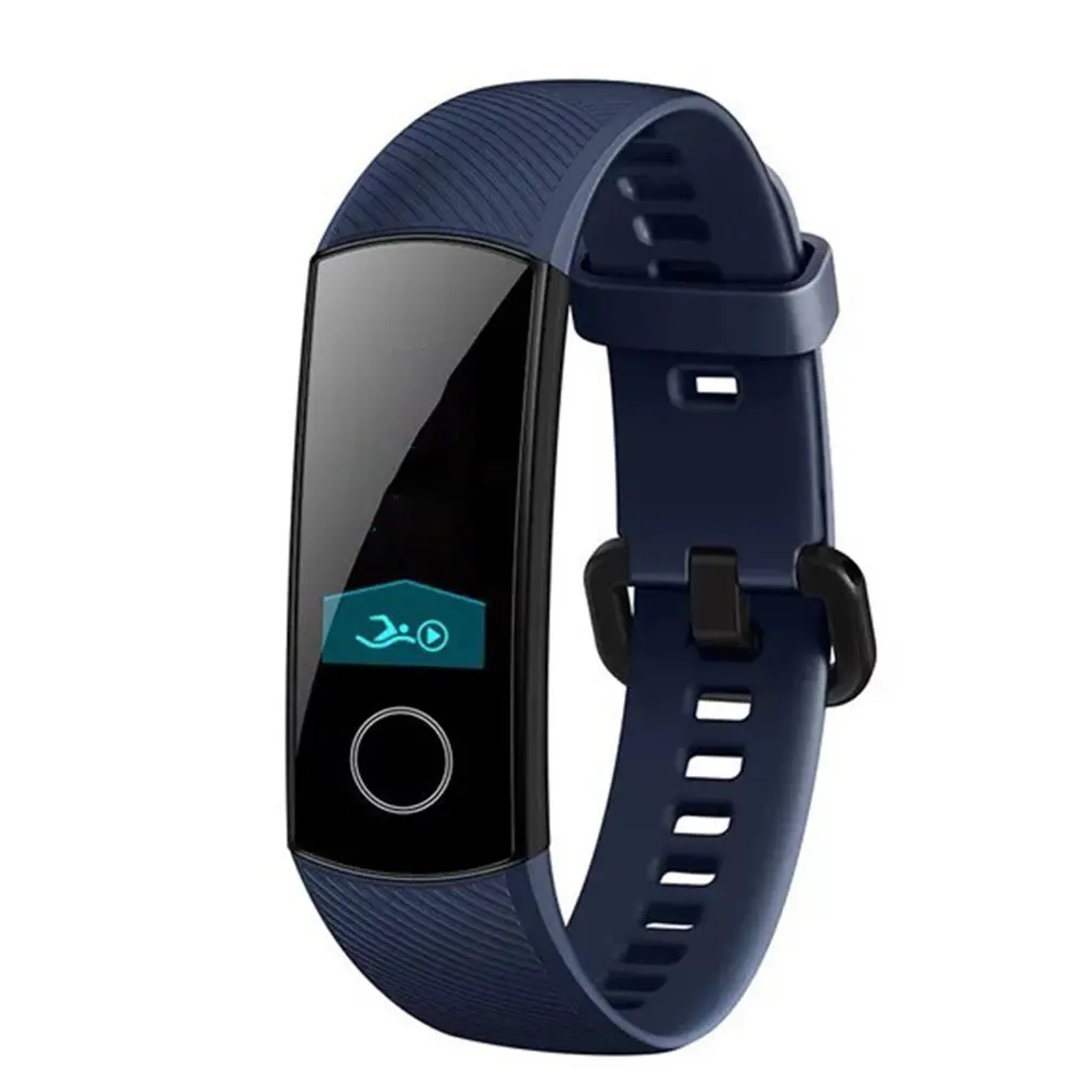 1 Huawei Honor Band 4 смарт-браслет 50 м Водонепроницаемый фитнес-трекер с сенсорным экраном монитор сердечного ритма показ сообщений - Цвет: 1