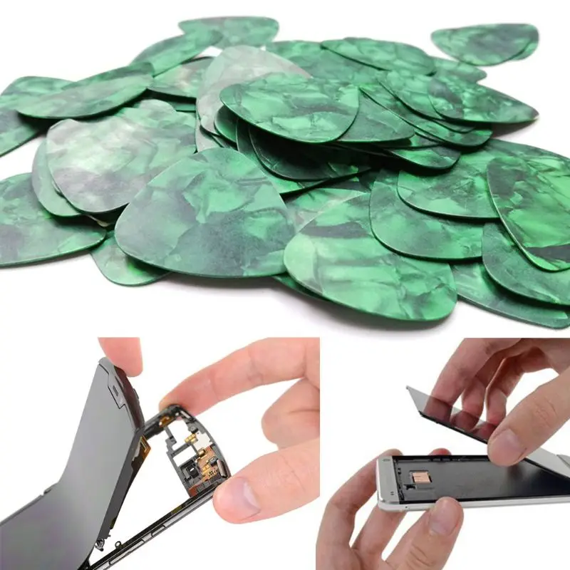 Mobile Phone Opening Tools Plastic Guitar Picks Pry Opener IPhone IPad 20pcs