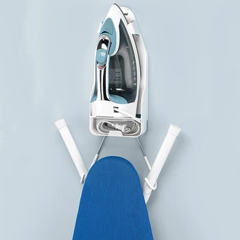 

Hanging Multifunctional Iron Hanger Room Ironing Board Hanger Heat-Resistant Electric Shelf Rack Ironing Board Storage Hook
