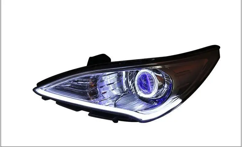 Luces Para Drl Внешняя Автомобильная Лампа, светодиодные дневные ходовые огни, автомобильные фары 10 11 12 13 14 15 16 для hyundai Verna