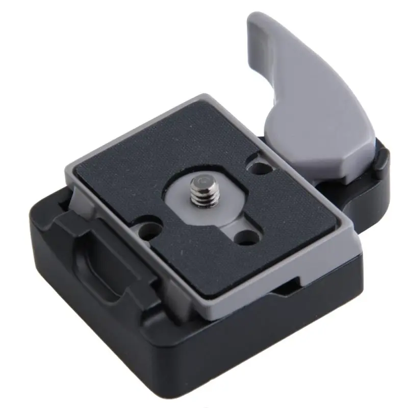 Черный металлический сплав 323 Quick Release Plate Mount Adapter с полной Manfrotto 200PL-14 Compat Plate