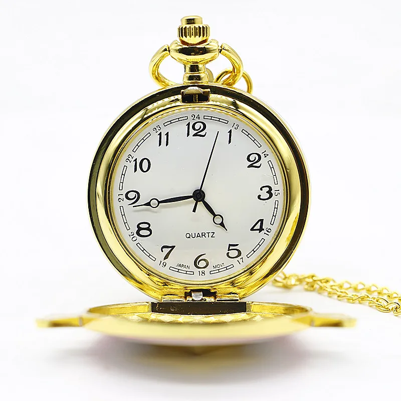 NEW-Gold-Tone-Cartoon-Anime-Cardcaptor-Sakura-Star-Wing-Quartz-Pocket-Watch-with-Fob-Chain-for (1)