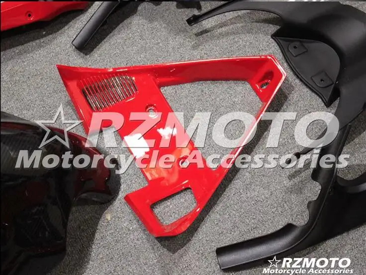 Мотоциклетный обтекатель abs подходит для Ducati 848 1098 1198 2007-2012 корпусные детали плесень красный ACEKITS Магазин № 0093