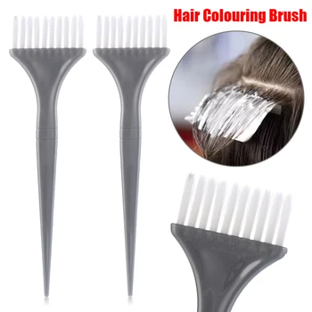 

5Pcs Hair Dye Coloring Brushes Hair Coloring Dyeing Kit Bleach Tinting Dye Comb Plastic Handle Hair Salon DIY Hair Dyeing Tool