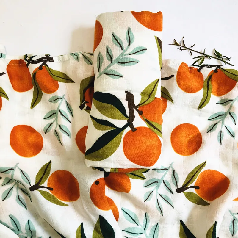 70% Bamboo 30% Cotton Baby Blankets Baby Swaddle Bedding Infant Blanket Wrap Muslin Blankets Soft Breathable For Newborn 120x120 6