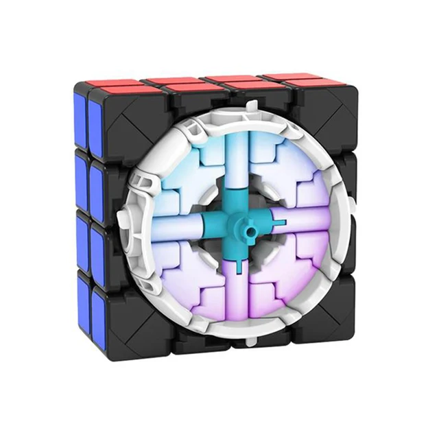 Yongjun MGC 4x4 Magnetic Speed Cube Black YJ MGC 4x4x4 Stickerless Puzzle Magico Cubo Educational Toys for Children 6