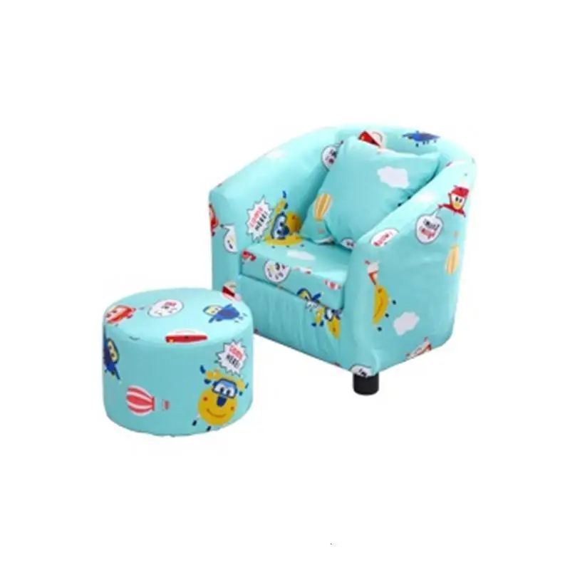 MODEL C Маленький диван Cameretta Bimbi Kindersofa для отдыха в спальню, кресло принцессы, детское Спальное кресло, детский диван - Цвет: MODEL C