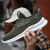 Hot New Men's Sneakers Ultra-light Mesh Breathable Summer Gym Men Shoes Sports Running Shoes Black Red Green Big Size 47 48 1