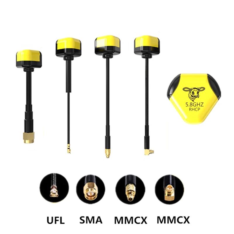 

Speedy Bee ANT V2 5.8GHz 2.8dBi RHCP Antenna SMA / UFL / MMCX-90 °/ MMCX For Freestyle First Person View Remote Controlled Drone