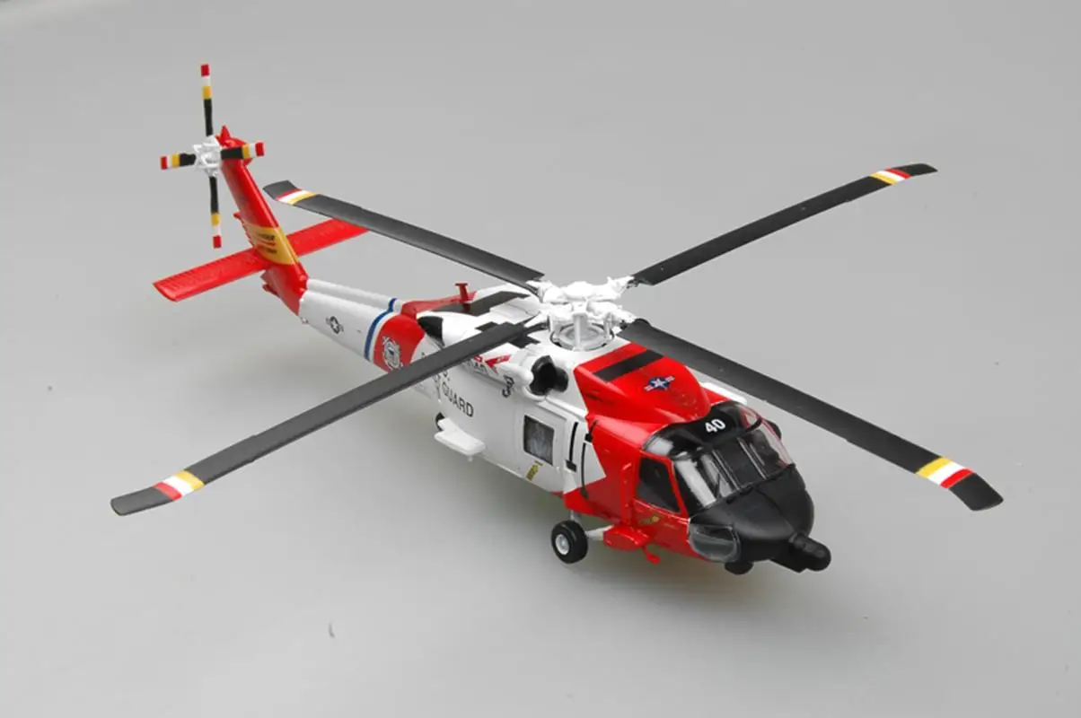 Береговой Охраны Соединенных Штатов HH-60J MH-60 jayhawk вертолет 1/72 diecast easy model