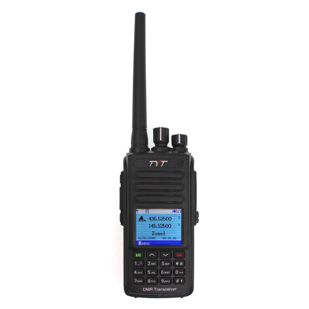 IP67 водонепроницаемая рация TYT MD-UV390 gps Двухдиапазонная радио Цифровая DMR двухсторонняя рация MDUV390 Dual Time slot трансивер