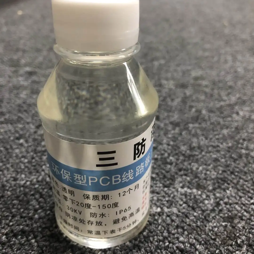 100ML Three Anti-Paint Waterproof Moisture-proof Dust-proof Paint with Brush for RC Drone Vehicle Circuit Board Electronics