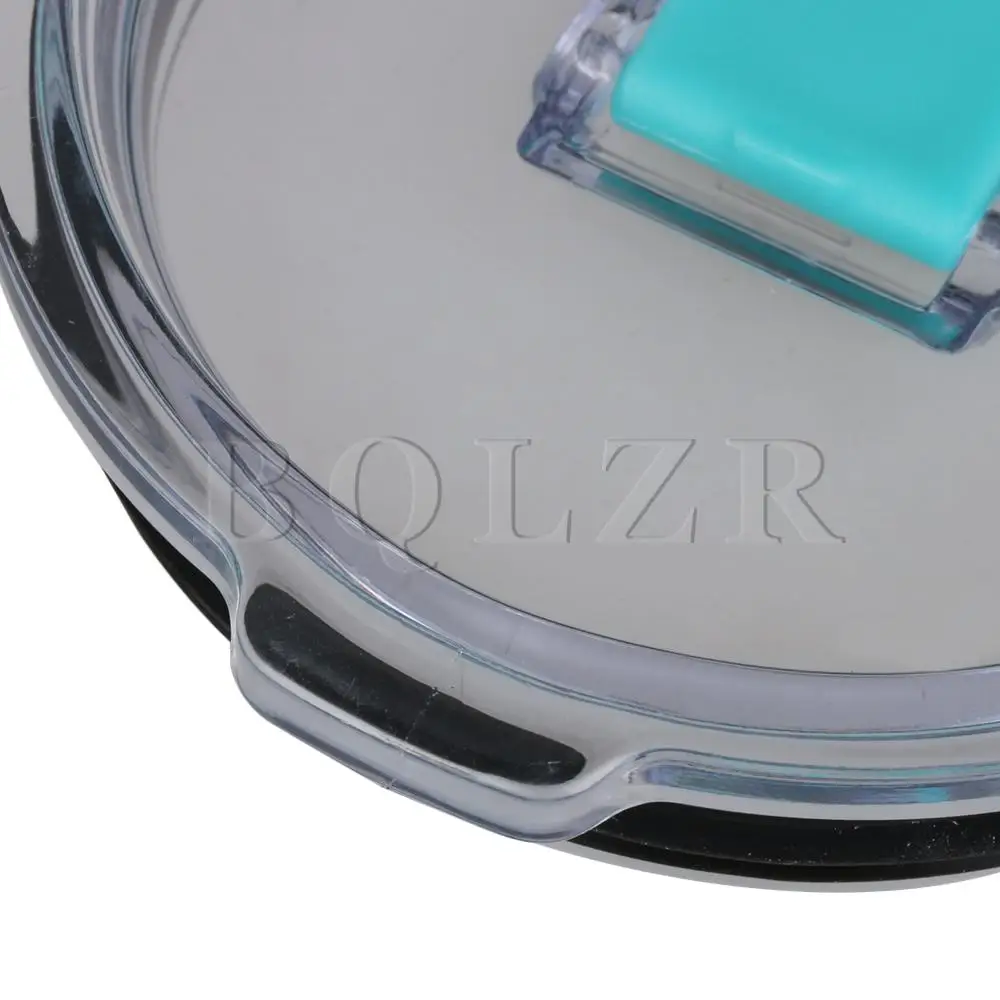 BQLZR 2 шт бирюзовые пластиковые брызгостойкие проливающиеся крышки 20 унций