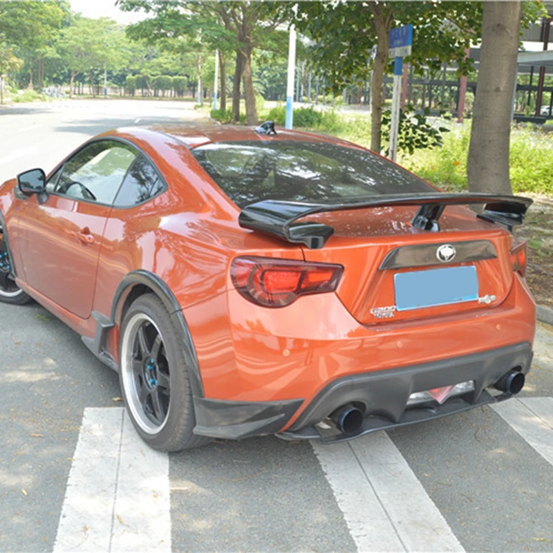 Автомобиль Стайлинг углеродного волокна материал GTR стиль GT 86 BRZ спойлер на