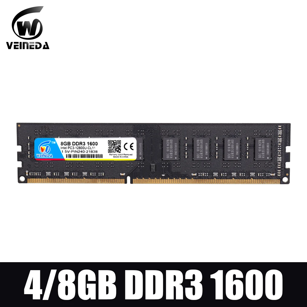 Dimm памяти DDR3 2 ГБ/4 ГБ/8 ГБ 1600 PC3-12800 оперативной памяти для всех Intel и AMD Desktop Совместимость ddr 3 1333 оперативной памяти