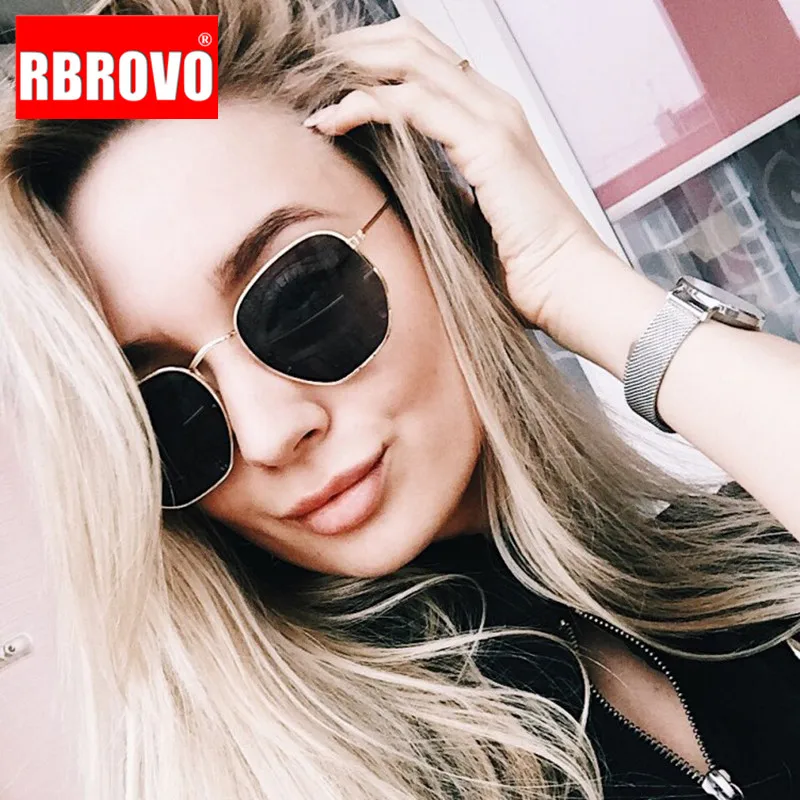 RBROVO 2019 металлические классические женские/мужские солнцезащитные очки