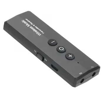 

ZF-360A 3 In 1 ABS Bluetooth 5.0 Transmitter Receiver 300mAh Battery Capacity Wireless 3.5mm Audio Adapter