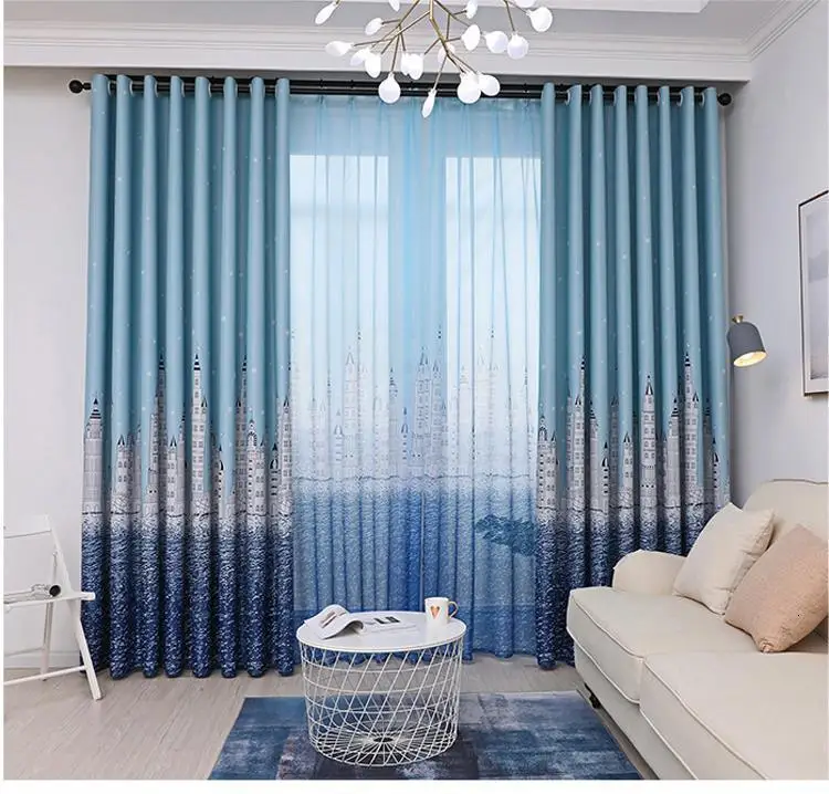 Гостиная кухня Zaslony Do Okna Quarto Tende Per Soggiorno Rideau De Luxo Para Sala Rideaux Pour Le Salon Cortinas шторы