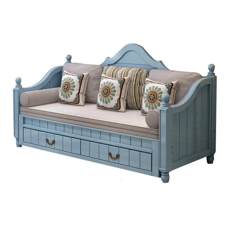 Мобильный Cama Plegable Puff Asiento Futon Copridivano Sillon Деревянный Ретро набор для гостиной