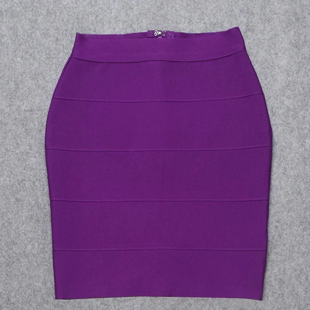 Sexy Women Pencil Bandage Skirt Mini Striped Black Red Purple White Nude Above Knee Skirt Bandage Bodycon Party Club 