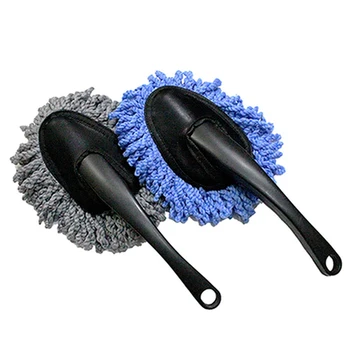 

1PCS Multi-functional Car Duster Cleaning Dirt Dust Clean Care Brushes Dusting Tool Home Clean Brush 2 Color Glass Wiper