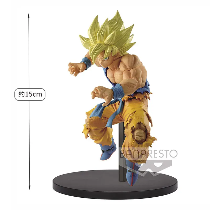 В наличии оригинал Banpresto игрушечные фигурки из игры Dragon Ball DBZ (“fe VOL.13 SSJ Гоку