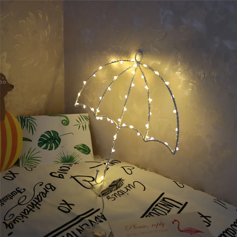 Vieruodis ночник спальня комната Детская комната декорация Кованое железо моделирование лампа
