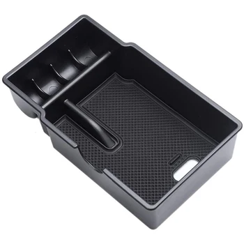 

Car Armrest Storage Box, Center Console Manager Tray, Multi-Functional Storage Compartment for Jeep Free 2015-2019