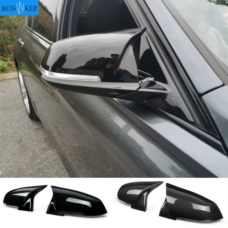 Performance Rearview Caps Wings Mirror Covers For BMW F30 F31 / F20 F21 / F32 F33 F36 In Mirrors - Foto 5