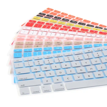 

Silicone Keyboard Cover Protector Skin for Apple Macbook Pro Air 13" 15" 17" Pro Air 13 Soft keyboard stickers 10 Colors