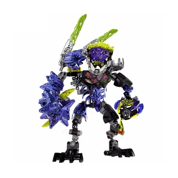 

In stock 2019 New KSZ 613-4 Biochemical Warrior Bionicle Qurke Beast Building Block Bricks Toy Compatible with 71315 Bionicle