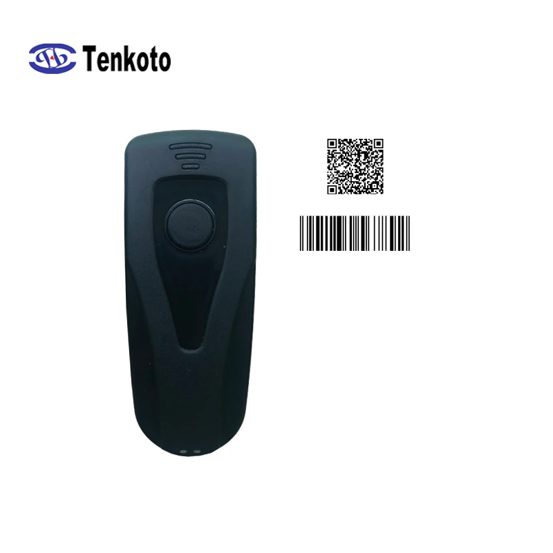 2D And 1D Bluetooth 2D сканер штрих-кода беспроводной мини КПК метки и код сканирования портативный POS сканер - Цвет: 2D And 1D