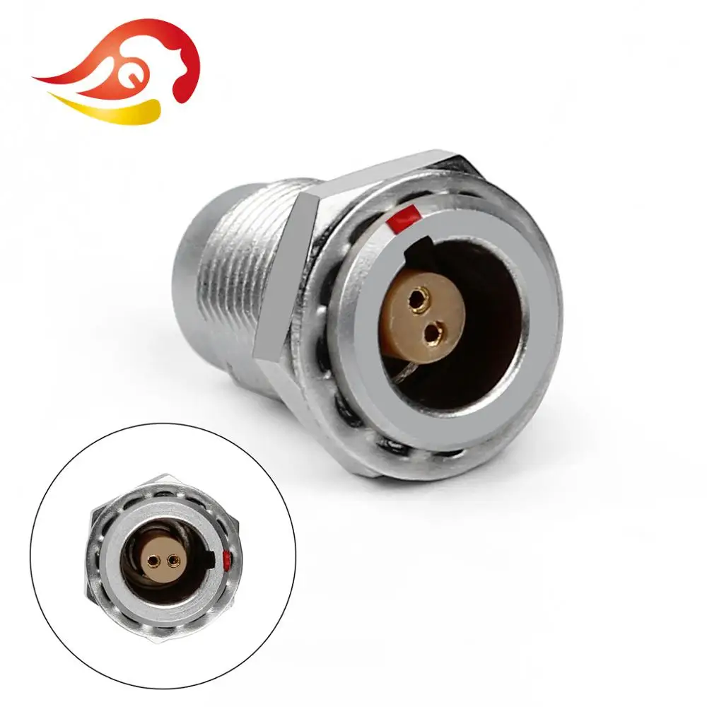 QYFANG 2 Pins Female Earphone Pin For HD800S HD800 HD820 HiFi Headset Gold Plated Headphone Plug Wire Connector Metal Adapter