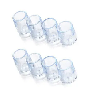 

8pcs Accessories Mini Wear Resistant Non-Slip Anti-scratch Durable Rubber Protector Transparent Home Table Leg Cover