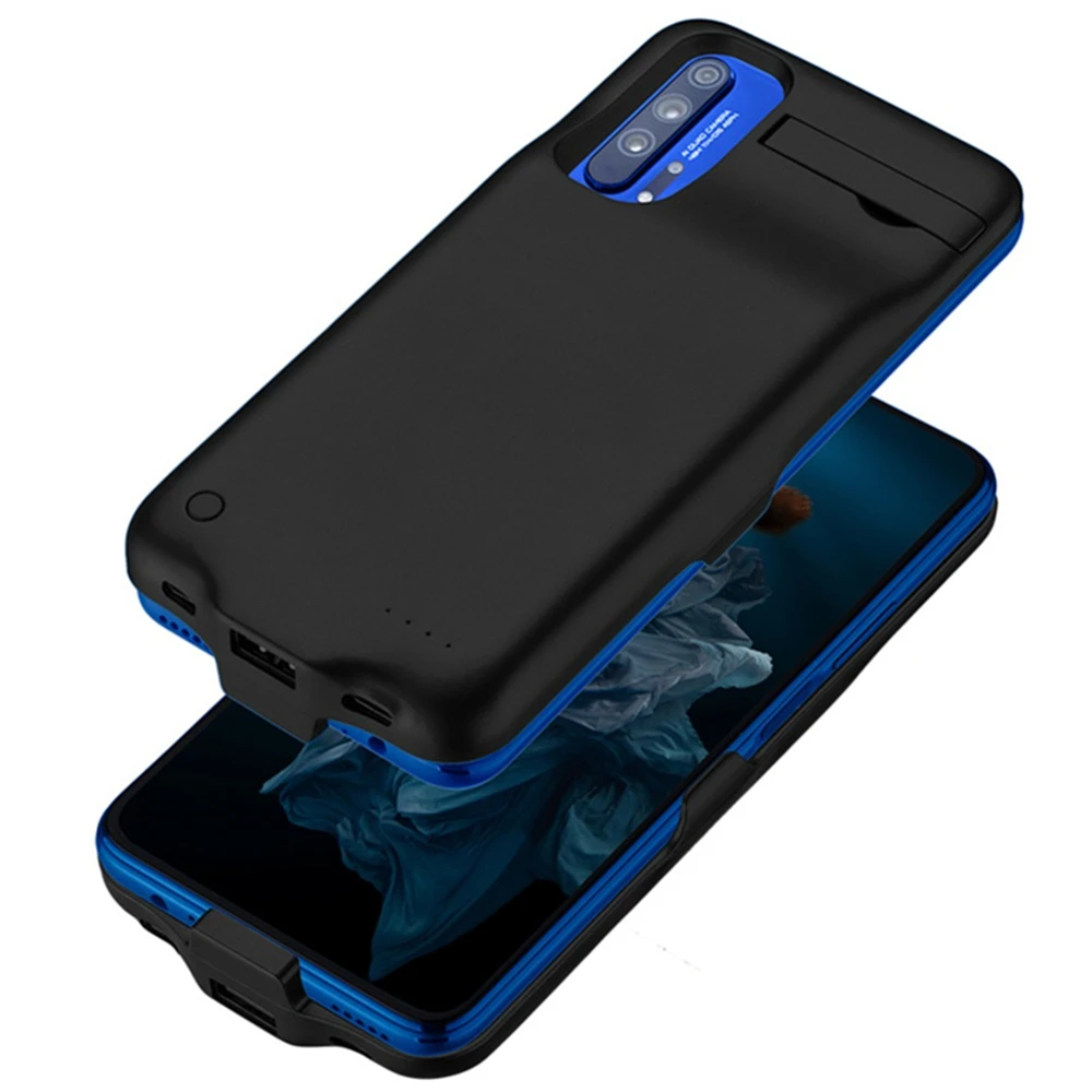 6000 мАч, внешний аккумулятор, зарядное устройство, чехол для huawei Honor 20, чехол для аккумулятора, чехол для huawei Honor 20 Pro, внешний аккумулятор, чехол