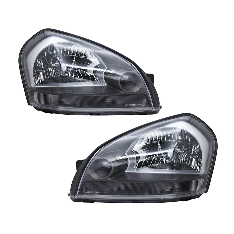 

Car Front Left and Right Clear Headlight Headlamp Lens Lenses Fit for Hyundai Tucson 2003 2005 2006 2007 2008-2012