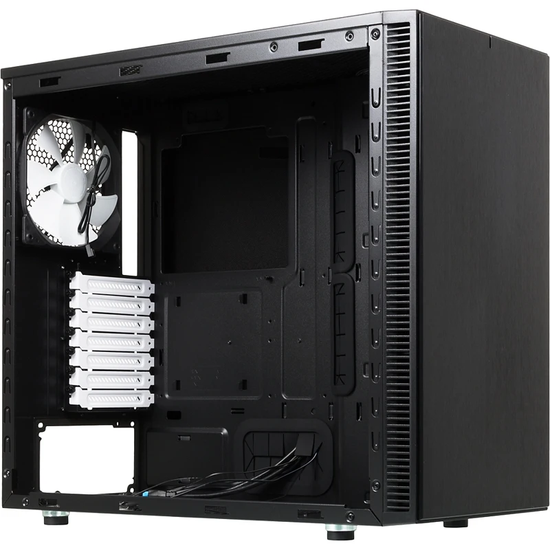 Корпус Fractal Design Define S черный/черный w/o PSU ATX 9x120mm 9x140mm 1x180mm 2xUSB3.0 audio bott