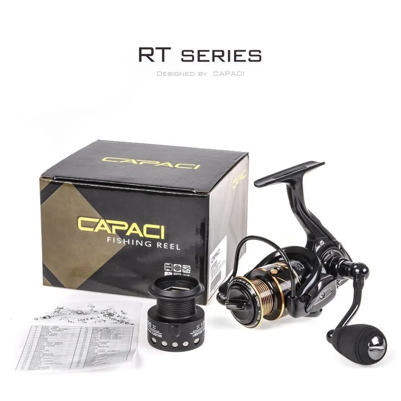 RT Series Spinning Wheel 5.5:1 Type Metal Rocker Wire Cup Fishing Reel Sea Fishing Fishing Gear Saltwater Fishing Reels Metal