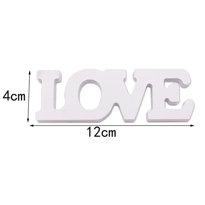 TE03-LOVE 1 шт. деревянные украшения Любовь юбилей Свадьба День святого Валентина День матери резьба по дереву DIY шикарные ремесла вечерние принадлежности для свадьбы - Цвет: TE03-LOVE