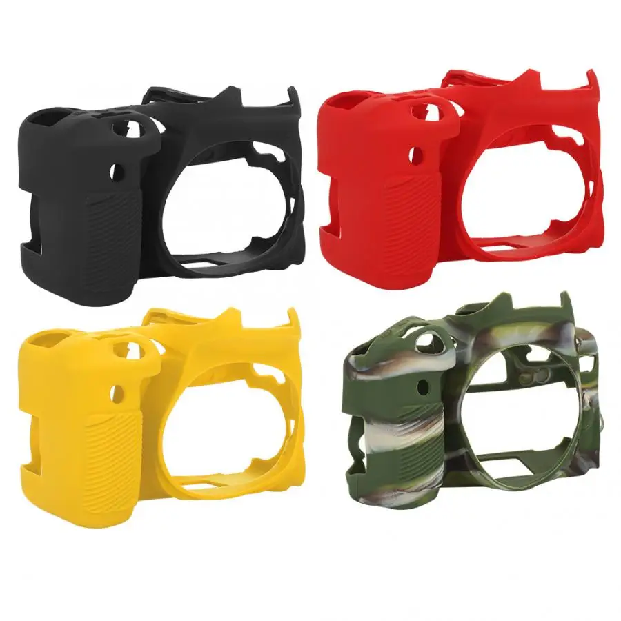 Аксессуары для камеры растягивающийся и мягкий силиконовый чехол для Canon 77D цифровой камеры моющийся протектор