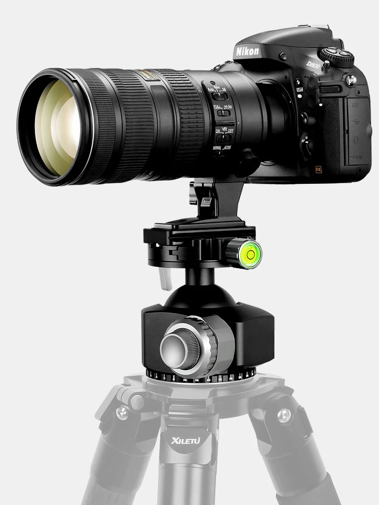 XILETU XLS324C+G54 Professional Photography Carbon Fiber Tripod 360 Degree Panorama Ballhead For Dslrs Cameras