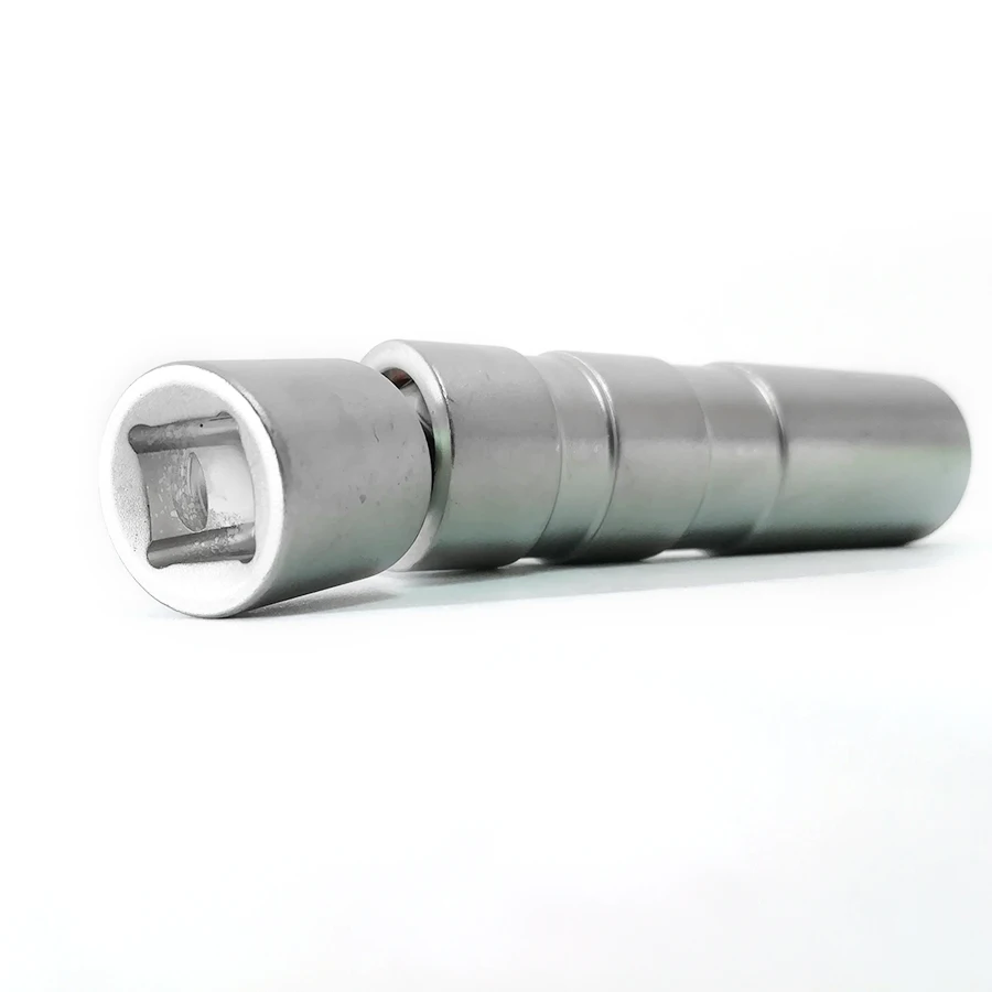 16mm Alloy Car Truck Spark Plug Socket Wrench 3/8 Drive Handleheld Tool