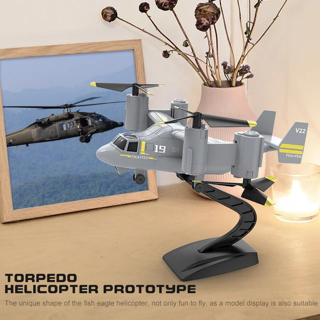 2in1 Drone with 1080P Camera High and Low Speed Switching Osprey Drone RC Quadcopter Remote Control Plane Toys for Boy Children 4