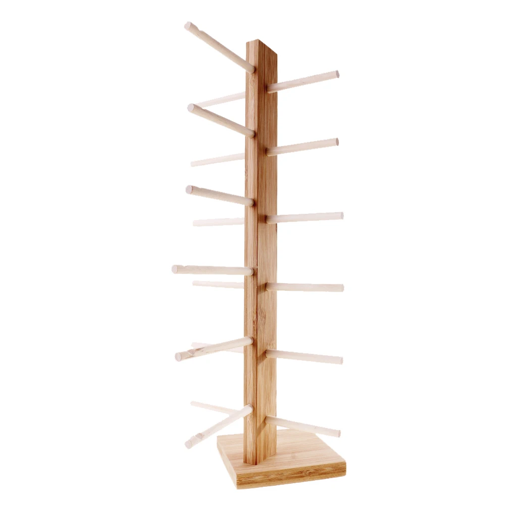 Wooden Glass Sunglass Eyeglass Display Rack Stand Holder Organizer 3/4/5/6-Layer