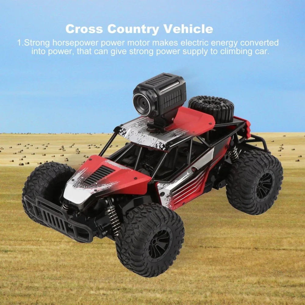 DM-1801 Электрический 4 колеса багги рок 1/16 гусеничный RC Автомобиль Wifi FPV 0.3MP камера внедорожный автомобиль игрушки для детей