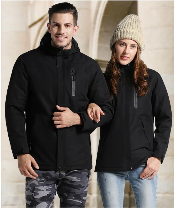 Высококачественное зимнее настраиваемый нагреваемый хлопковое пальто с USB электрическим нагревом, мужское пальто с подогревом, хлопковое пальто с зарядкой