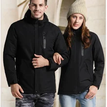 Высококачественное зимнее настраиваемый нагреваемый хлопковое пальто с USB электрическим нагревом, мужское пальто с подогревом, хлопковое пальто с зарядкой