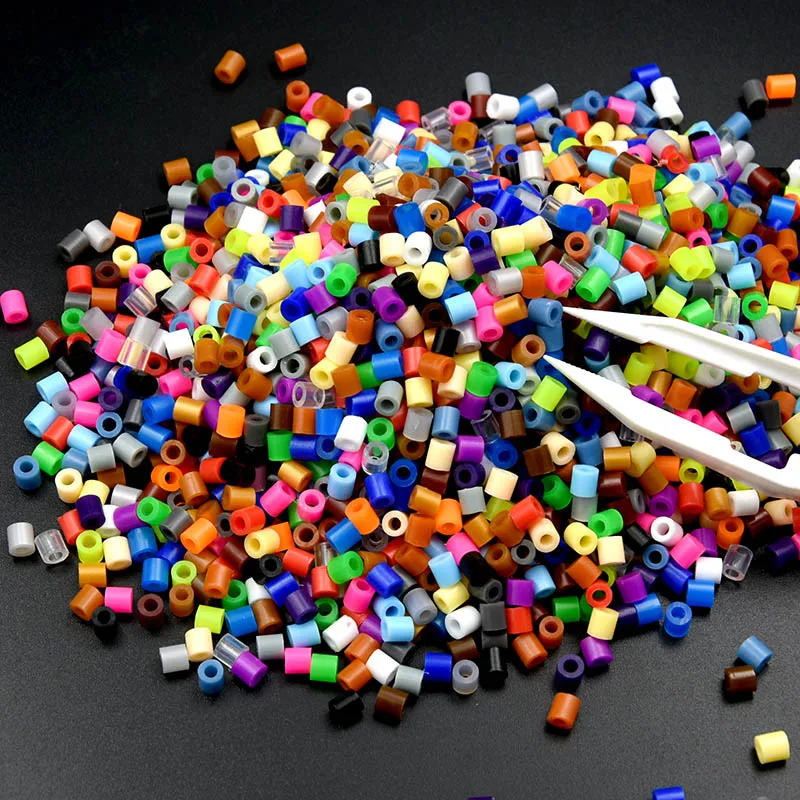 500 шт./пакет 5 мм Perler Хама бусины образования детей Diy головоломки Beadbond игрушки 100%